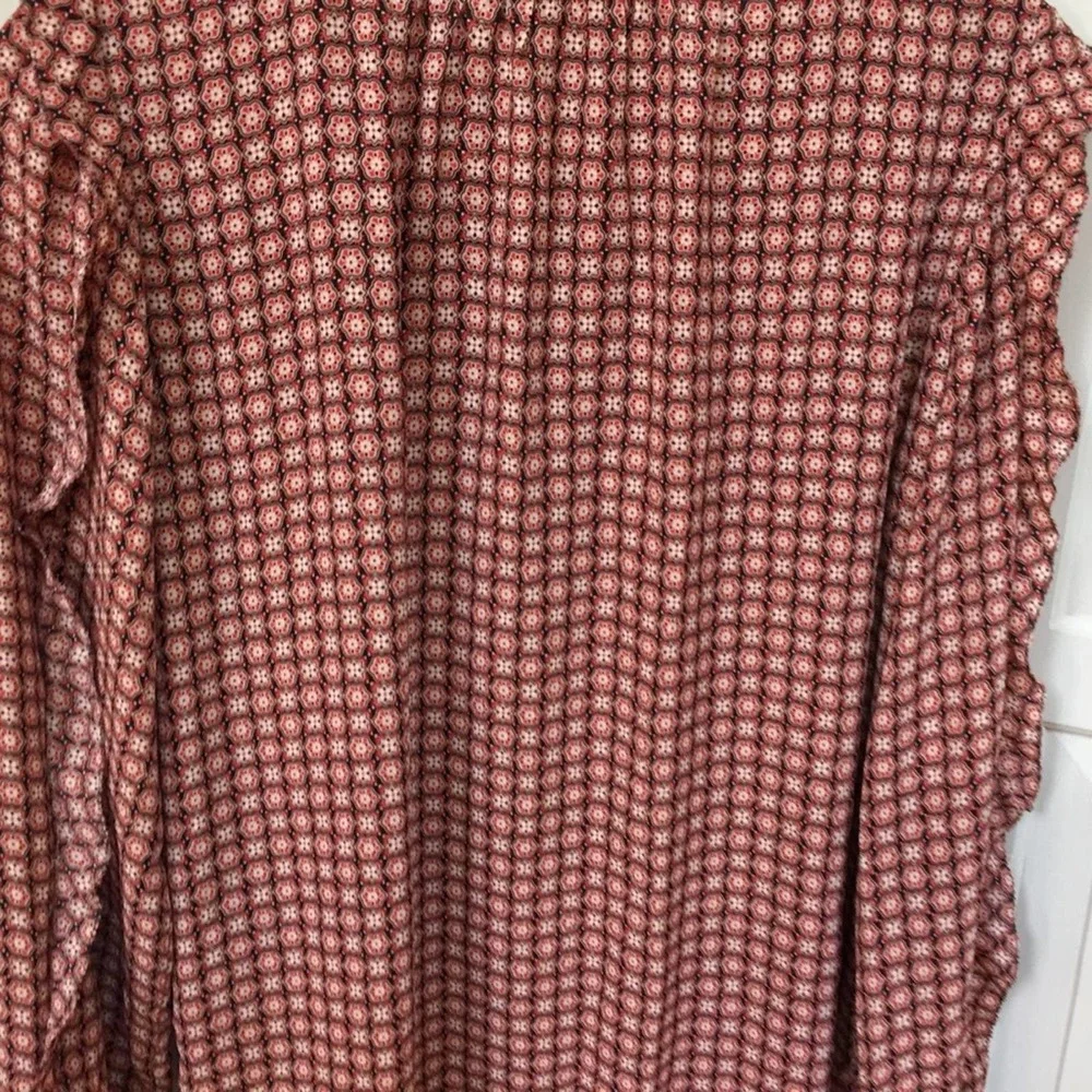 LOFT Long Sleeve Tunic With Ruffle - Picture 13 of 13